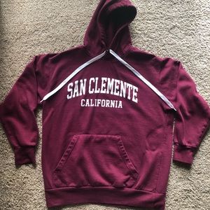 MV Sport purple/red hoodie